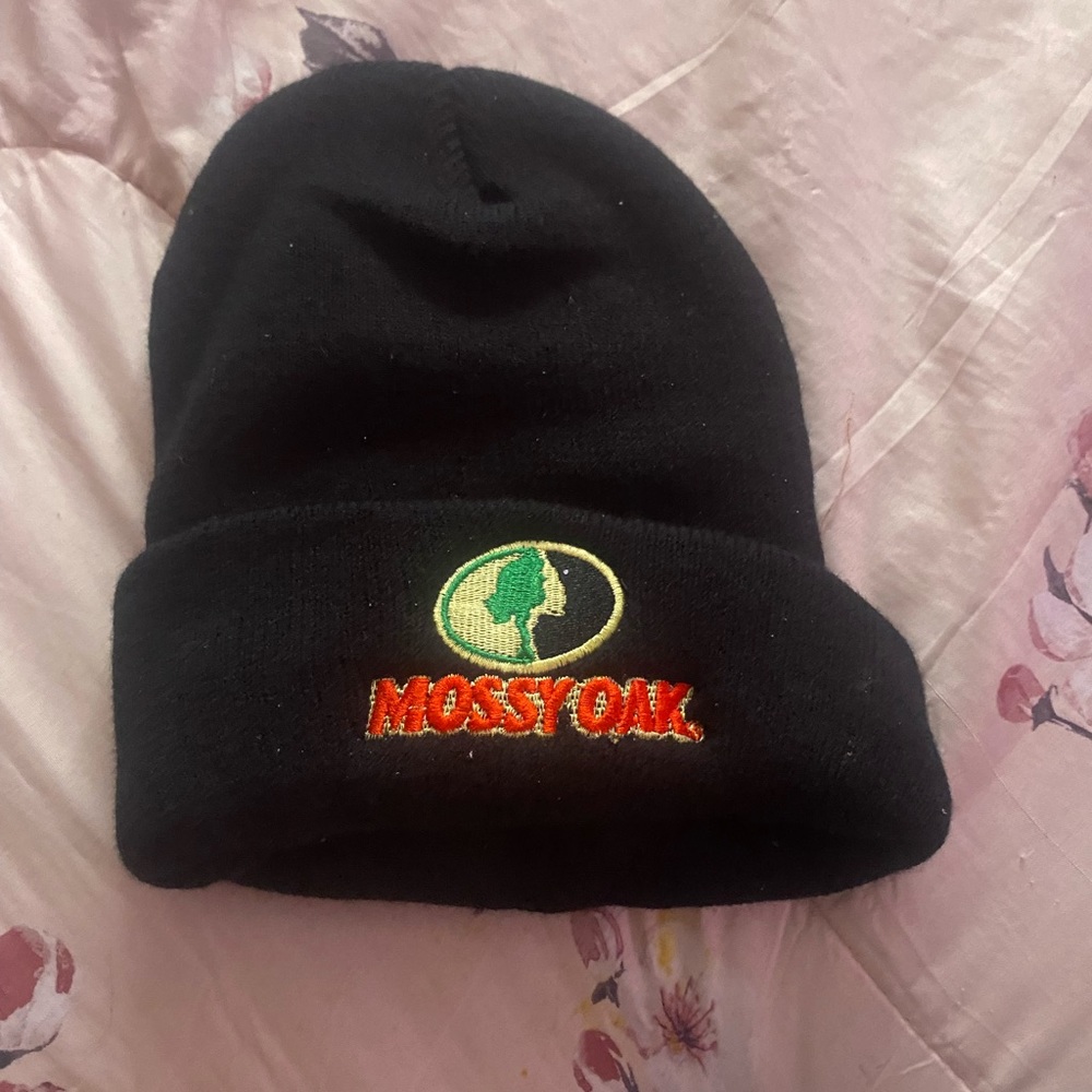 Mossy oak thick beanie